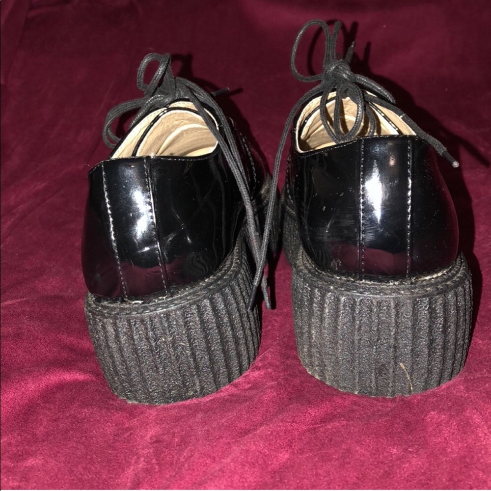 Patent Leather Platform Shoes View 5